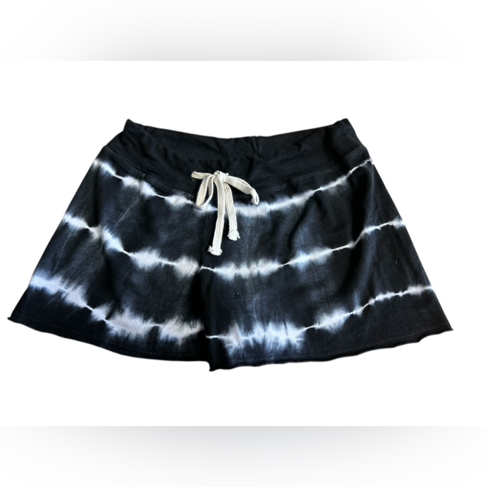 Sundry Women's shorts Tie-Dye Sweatshirt material Black‎ Size sundry 1 Casual